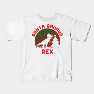 Santa Saurus Kids T-Shirt